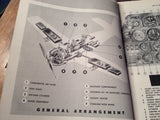 Original 1952 1954 North American T-28A Trojan Flight Handbook.