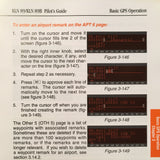 King Bendix KLN-89 & KLN 89B GPS Pilot's Guide Manual.