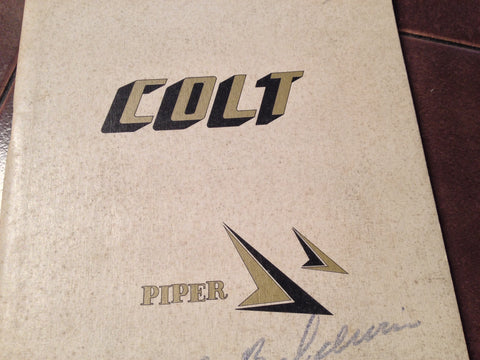 Piper Colt PA-22-108 Owner's Manual.