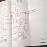 Baker Electronics M-1090 Install Service Manual.