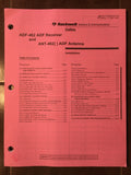 Collins ADF-462 and ANT-462 Install manual.