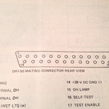 Collins DRI-55 Indicator Install Manual.