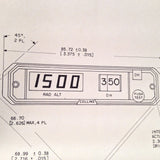 Collins DRI-55 Indicator Install Manual.