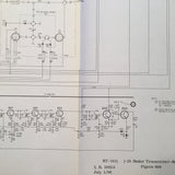 Bendix Radar RT-101A-28 and 101B-28 Service Manual.