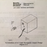 Bendix AT-133A Radar Antenna Service & Parts Manual.