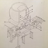 Cessna 310F Parts Manual.