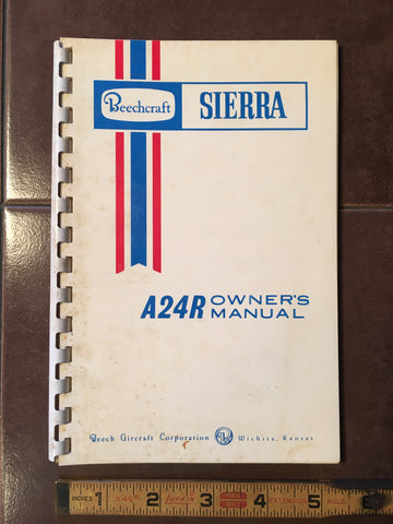 Beechcraft Sierra A24R Owner's Manual.