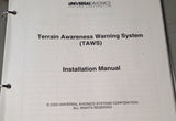 Universal TAWS Terrain Awareness Warning System Install Manual.