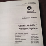 Collins APS 85 install, operation & ramp maintenance manual.