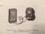 Bendix Timing Light 11-9110-1 Service & Parts Manual.