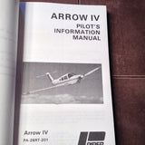 Piper Arrow IV, PA-28RT-201 Pilot's Information Manual.