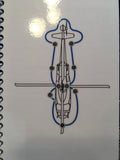 Sikorsky S-76B Pre-Flight Post-Flight Inspection Checklist
