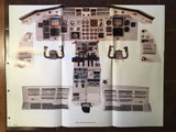 SAAB 340 Instrument Panel Poster.