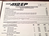 Bell 412EP Technical Information Booklet Manual.