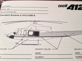 Bell 412EP Technical Information Booklet Manual.