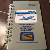 Falcon 2000 Maintenance Ground Operational Normal & Emergency Checklist Manual