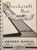 Beechcraft Baron Model 55 Owner's Manual.