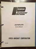 Edo Piper AutoFlite Autopilot Service Manual.