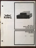 King KMA-20 Audio & KR-21 Marker Install Manual.