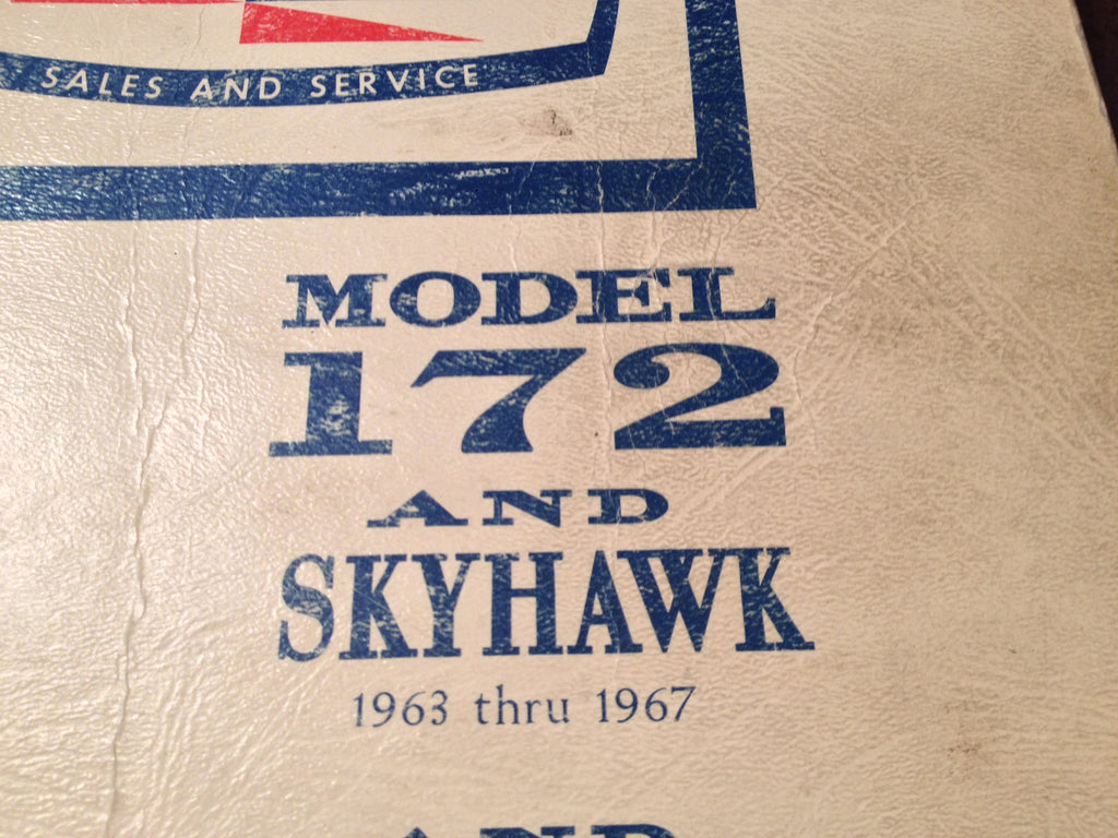 1962 1967 Cessna 172 Parts Manual. G's Plane Stuff