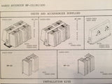 Narco MP-15, MP-20 & MP-200 Install Manual.