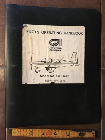 1977, 1978, 1979 Gulfstream Aerospace AA-5B Tiger Pilot's Operating Handbook.