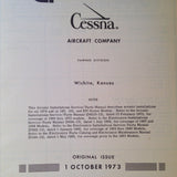 1974 Factory Wiring Manual for Cessna 180, 185, 207.