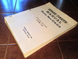 Mooney Mark 20 and Mark 20A Parts Manual. M-20 & M-20A