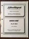 King KLN-90A GPS Rnav Install Manual.