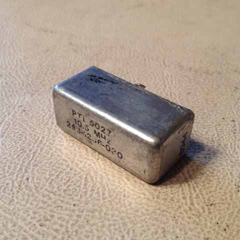 Collins S-tec Small Part:  293-1286-030, 10.5 Mhz Filter.