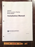 Apollo MX20 Multi-Function Display Install Manual.