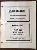 King KDF 806 and KFS 586/A Install Manual.