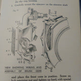 Rotol Airscrews 6 Electrically Operated Propeller Installation, Operation & Service Manual. RE6.  Circa 1941