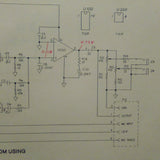 Telex TC-200 Intercom Service Parts Manual.  Circa 1985.