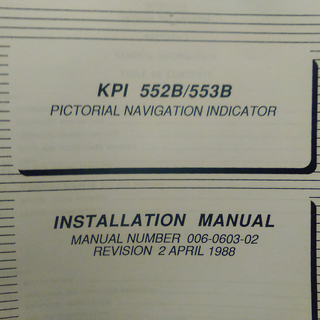 King KPI 552B and KPI 553B Install Manual.
