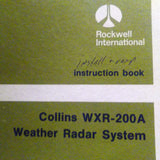 Collins WXR-200A Radar System Install & Ramp Maintenance Manual.