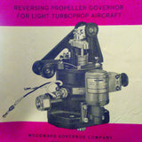 Woodward Reversing Propeller Governor for Light Turboprops Service Manual.