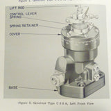 Woodward CSDA Constant Speed Hydraulic Propeller Governor Service Manual.