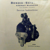 Bendix Scintilla Magnetos SF14RN-4 & SF14LN-4 Service Booklet.