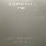 Gulfstream G200 Quick Reference Handbook.