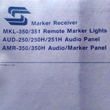 Stec S-tec MKL-350, MKL-351, AUD-250, AUD-250H, AUD-251H AMR-350 & AMR-350H Service Manual.  Circa 1982.
