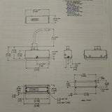 Stec S-tec  MKR-350, MKL-350,- 351, AUD-250/H, -251H, AMR-350, & -350H Install Manual.  Circa 1982