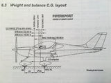 Piper Sport Aircraft Pilot's Operating Handbook Manual.